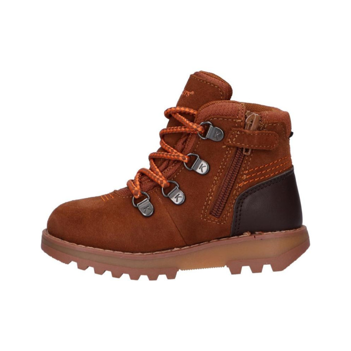 TRZEWIKI PRZEJŚCIOWE KICKERS KICKNATURE BROWN ORANGE WATERPROOF
