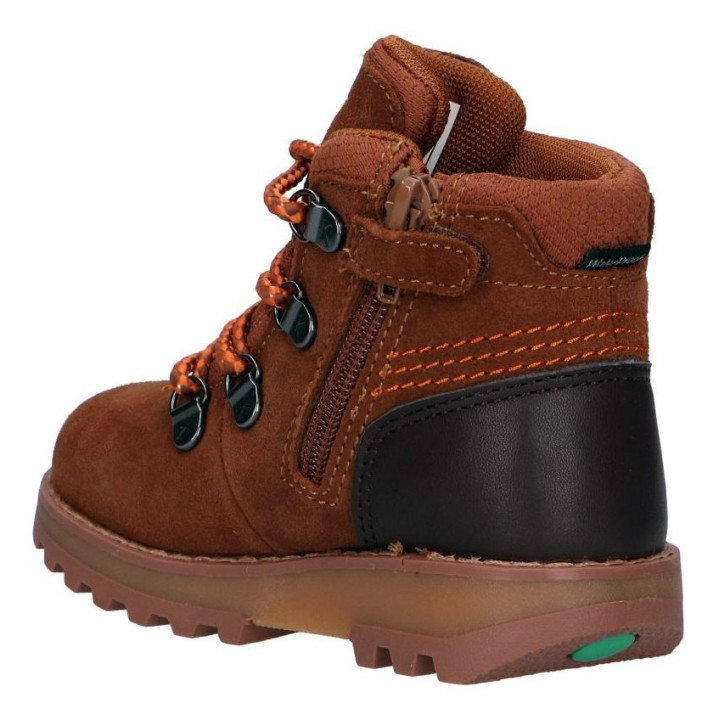 TRZEWIKI PRZEJŚCIOWE KICKERS KICKNATURE BROWN ORANGE WATERPROOF