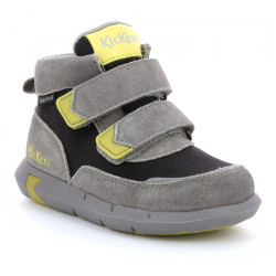 SHOES KICKERS JUNIBO GRAY GREEN WATERPROOF