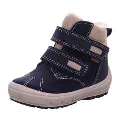 SNOW BOOT SUPERFIT GROOVY BLAU/BEIGE GORE-TEX