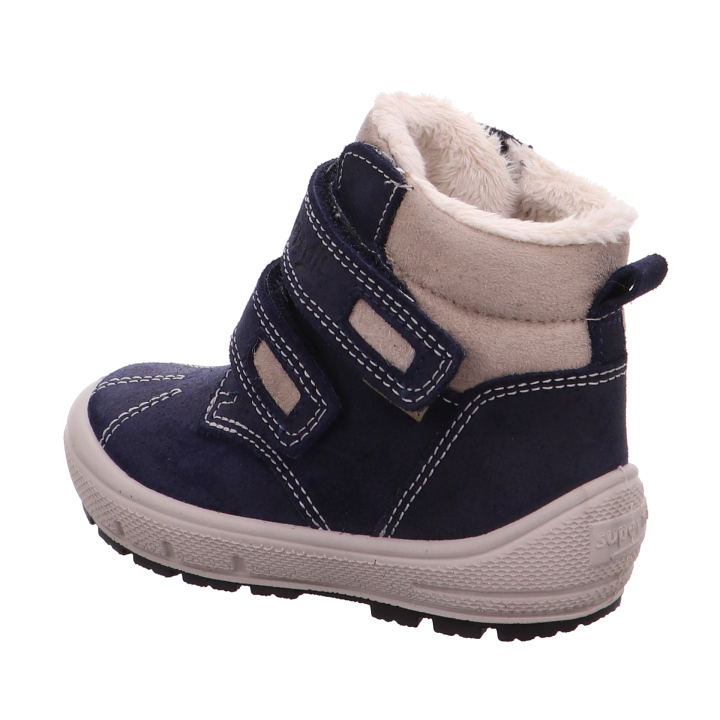 ŚNIEGOWCE SUPERFIT GROOVY BLAU/BEIGE MEMBRANA GORE-TEX