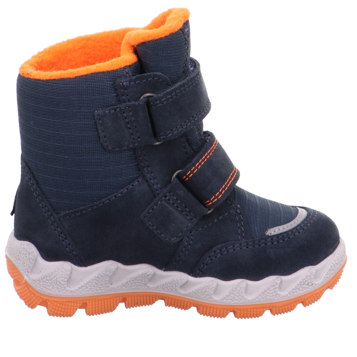 ŚNIEGOWCE SUPERFIT ICEBIRD BLAU/ORANGE MEMBRANA GORE-TEX