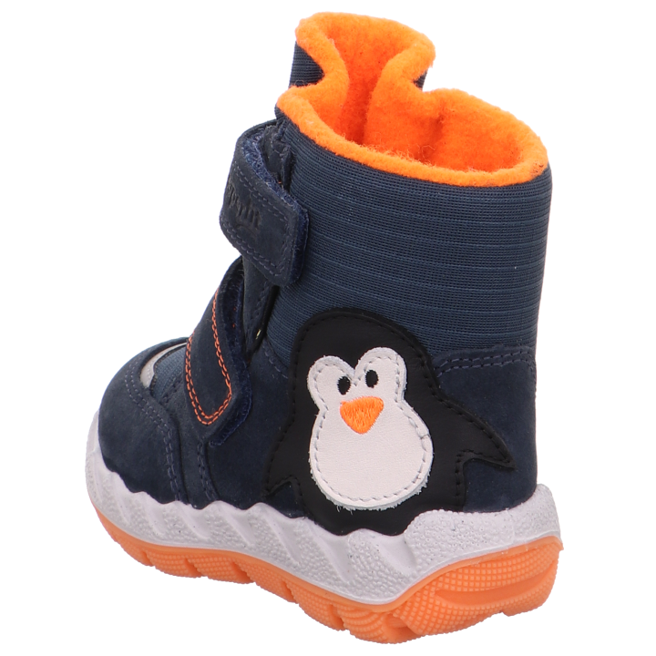 ŚNIEGOWCE SUPERFIT ICEBIRD BLAU/ORANGE MEMBRANA GORE-TEX