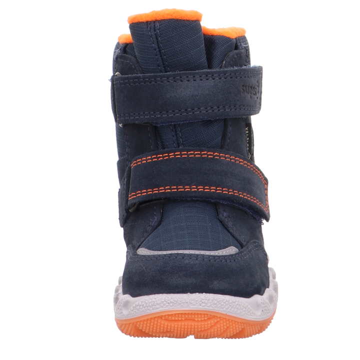 SNOW BOOT SUPERFIT ICEBIRD BLAU/ORANGE GORE-TEX