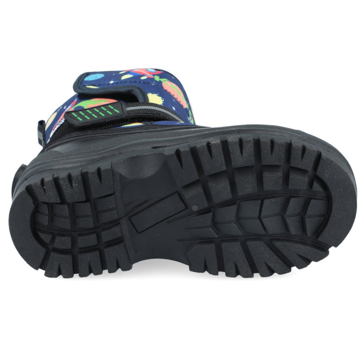 SNOW BOOTS KANGAROOS NAVY/SPACE WATERPROOF