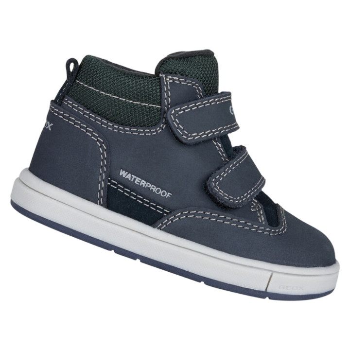 TRZEWIKI ZIMOWE GEOX TROTTOLA WPF NAVY/MILITARY WATERPROOF