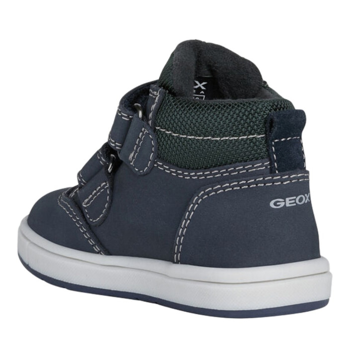 TRZEWIKI ZIMOWE GEOX TROTTOLA WPF NAVY/MILITARY WATERPROOF