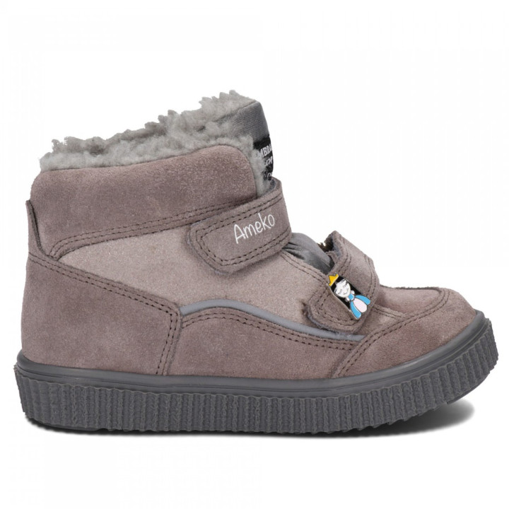 WINTER SHOES AMEKO MARS STONE GRAY DUST MEMBRANE TE-POR
