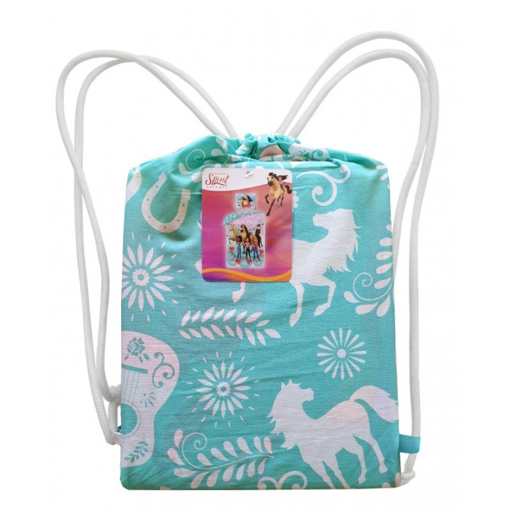 SINGLE DUVET SET 140 X 200 CM SPIRIT HORSES SP-8331BL