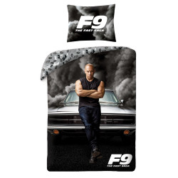 SINGLE DUVET SET 140 X 200 CM FAST & FURIOUS FF-7679CBL