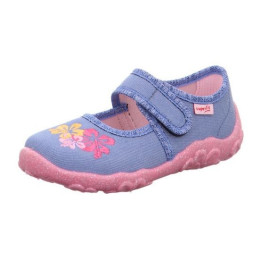 TEXTILE SLIPPERS SUPERFIT BONNY BLAU/ROSA 1-800282-8020