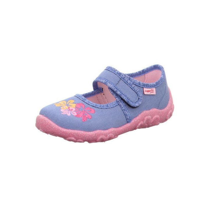 TEXTILE SLIPPERS SUPERFIT BONNY BLAU/ROSA 1-800282-8020