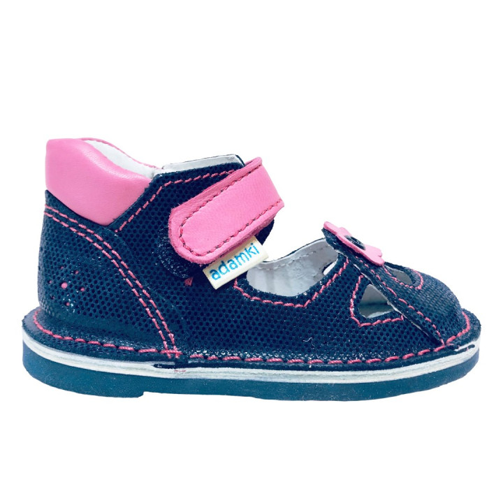 PREVENTIVE AND CORRECTIVE FOOTWEAR ADAMKI 017Nk-14 NAVY/PINK