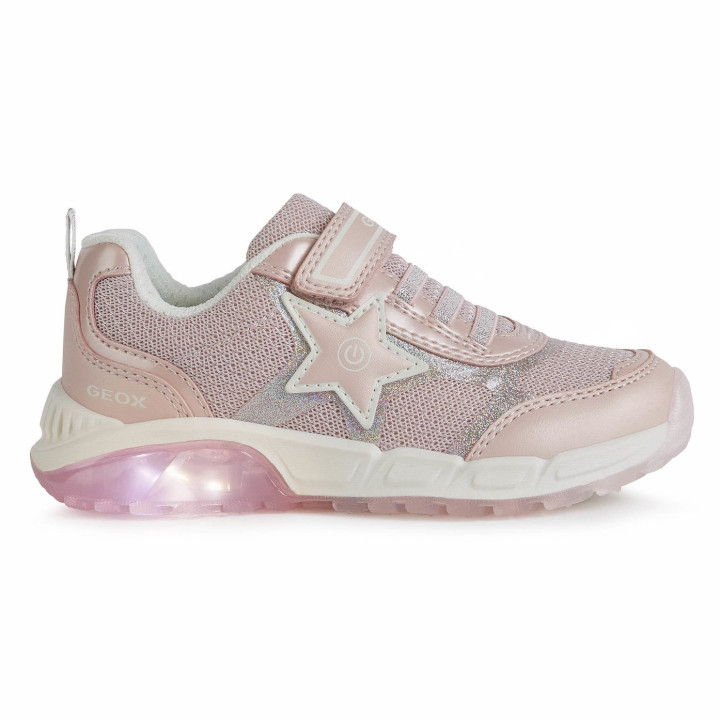 SNEAKERS GEOX SPAZIALE LT ROSE LED LIGHTS