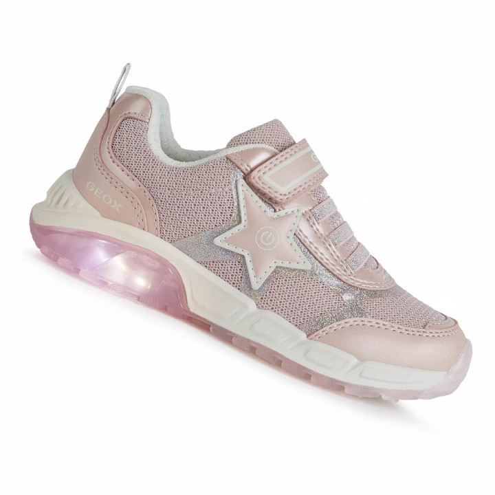SNEAKERS GEOX SPAZIALE LT ROSE LED LIGHTS