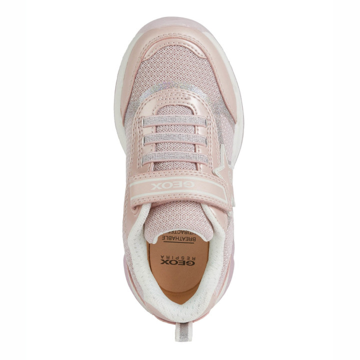 SNEAKERS GEOX SPAZIALE LT ROSE LED LIGHTS