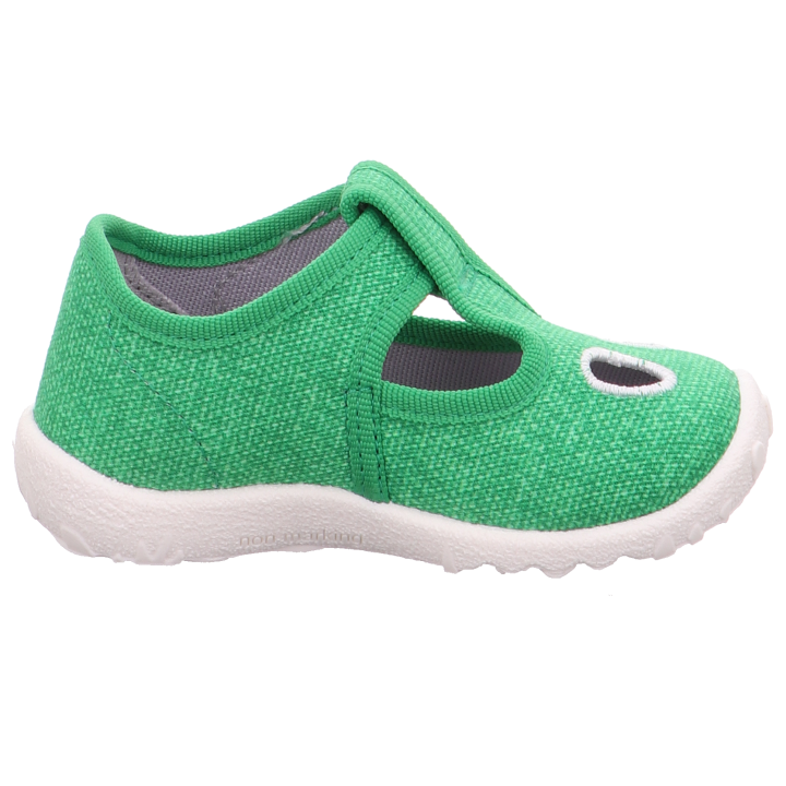 TEXTILE SLIPPERS SUPERFIT SPOTTY GRÜN/WEISS 1-009248-7010