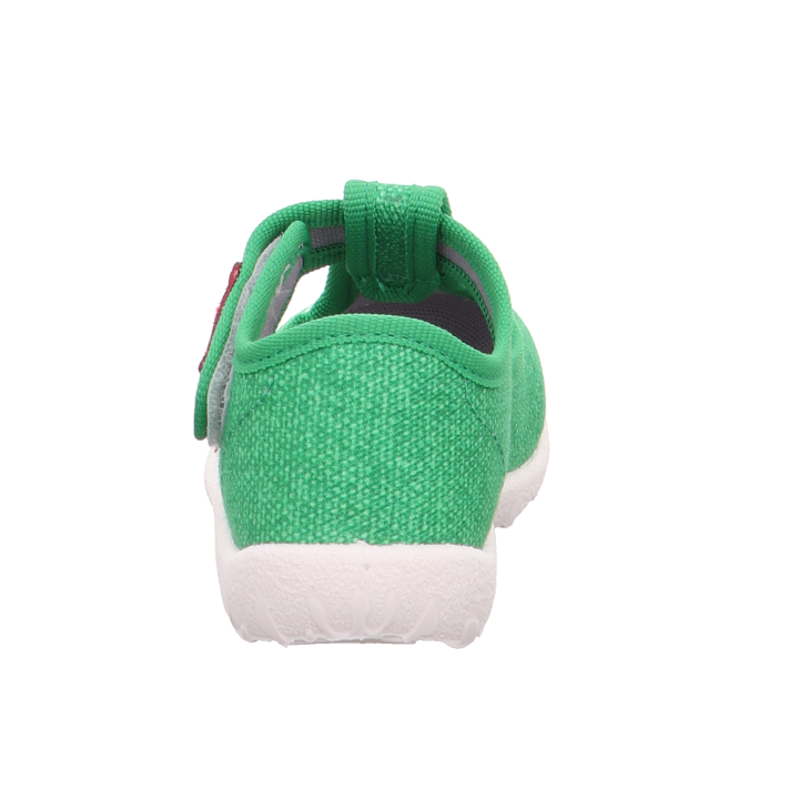 TEXTILE SLIPPERS SUPERFIT SPOTTY GRÜN/WEISS 1-009248-7010