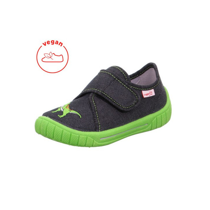 PANTOFLE TEKSTYLNE KAPCIE SUPERFIT BILL SCHWARZ 1-800278-0010