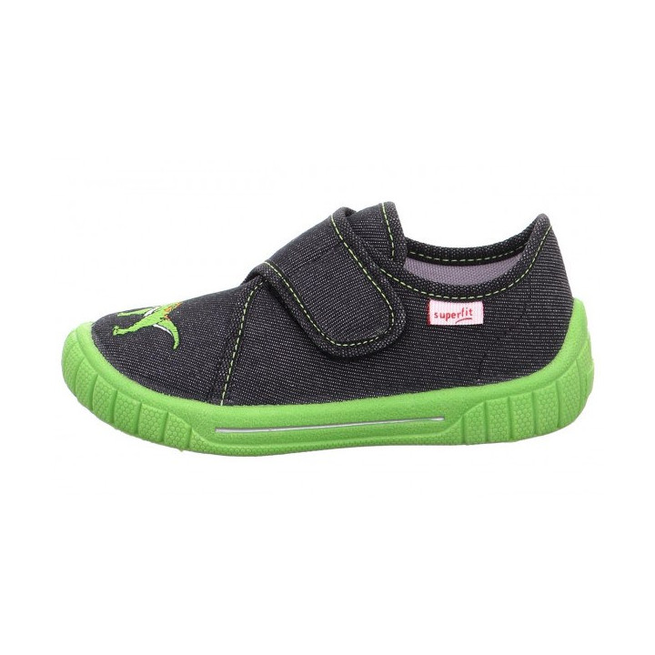 PANTOFLE TEKSTYLNE KAPCIE SUPERFIT BILL SCHWARZ 1-800278-0010