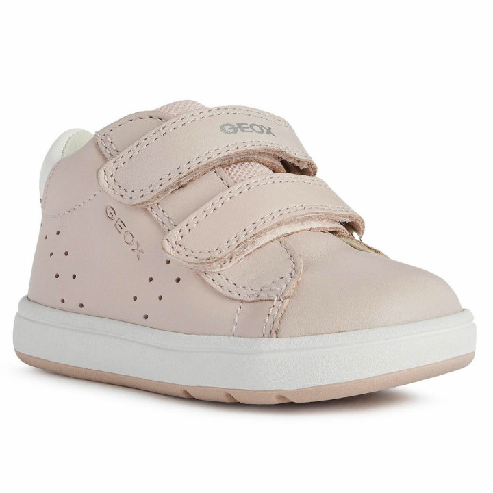 TRZEWIKI GEOX BIGLIA BABY GIRL LT ROSE/OPTIC WHITE