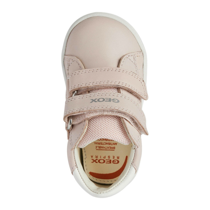 SHOES GEOX BIGLIA BABY GIRL LT ROSE/OPTIC WHITE