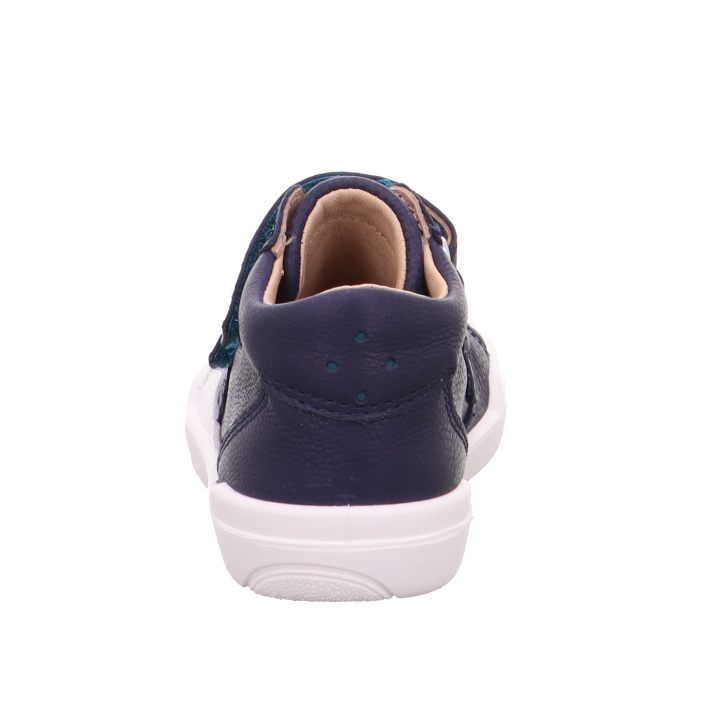SHOES BAREFOOT SUPERFIT SUPERFREE BLAU/WEISS 1-000531-8000