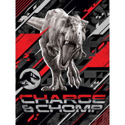 FLEECE BLANKET 130 X 170 CM JURASSIC WORLD JW-9153FB