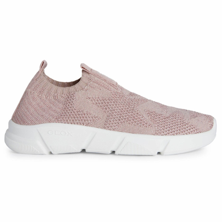 SNEAKERSY GEOX ARIL JUNIOR GIRL LT ROSE