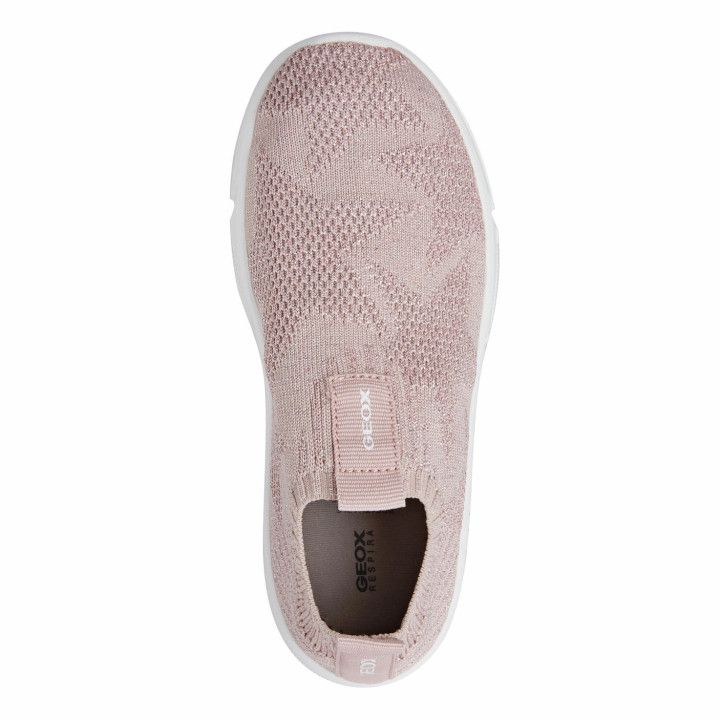 SNEAKERS GEOX ARIL JUNIOR GIRL LT ROSE