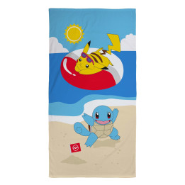 RĘCZNIK KĄPIELOWY PLAŻOWY 70 X 140 CM POKEMON POK-409T