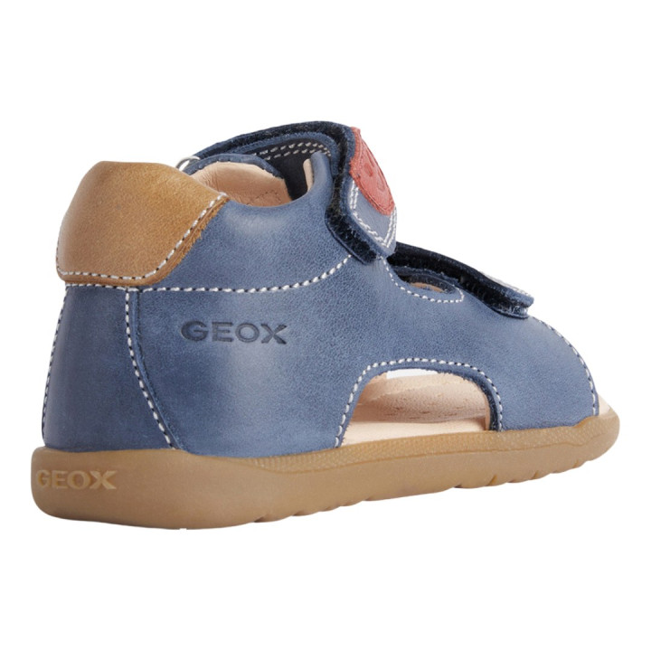 SANDALS GEOX MACCHIA BABY BOY NAVY
