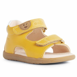 SANDAŁY GEOX MACCHIA BABY GIRLS OCHREYELLOW