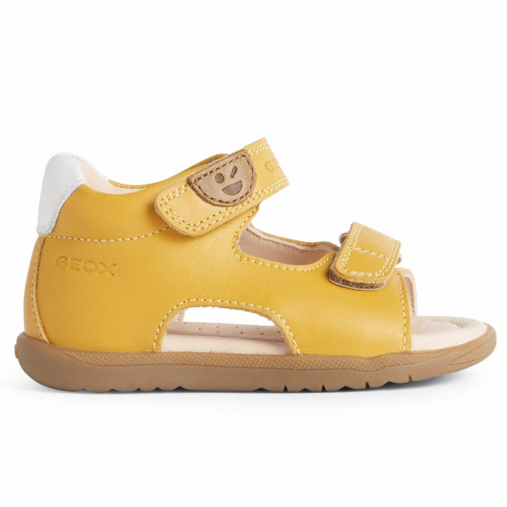 SANDALS GEOX MACCHIA BABY GIRLS OCHREYELLOW