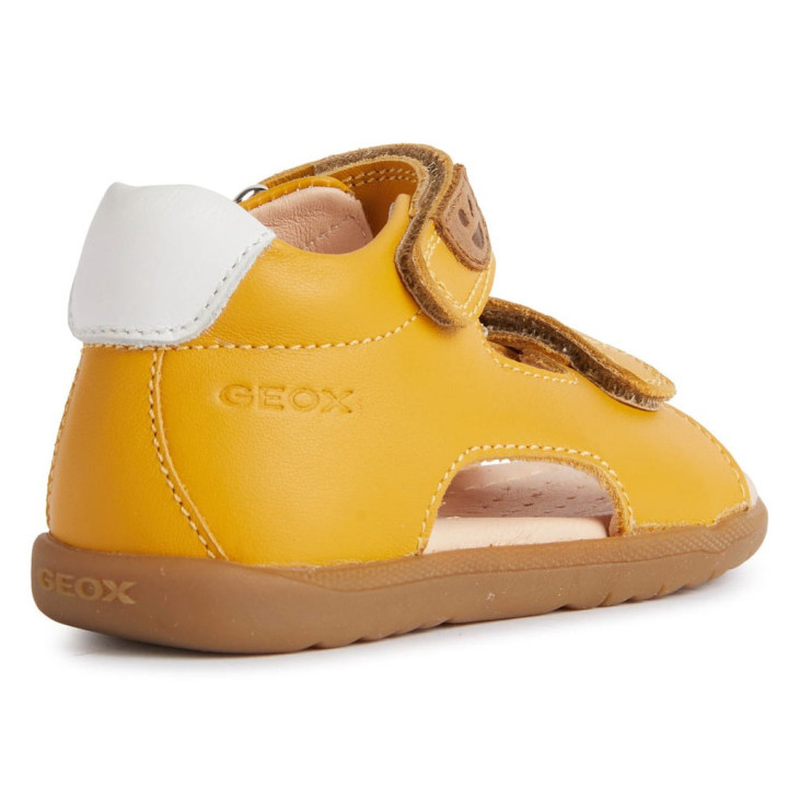 SANDALS GEOX MACCHIA BABY GIRLS OCHREYELLOW