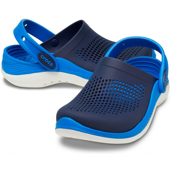 CHODAKI CROCS KIDS LITERIDE 360 CLOG 206712 NAVY/BRIGHT COBALT