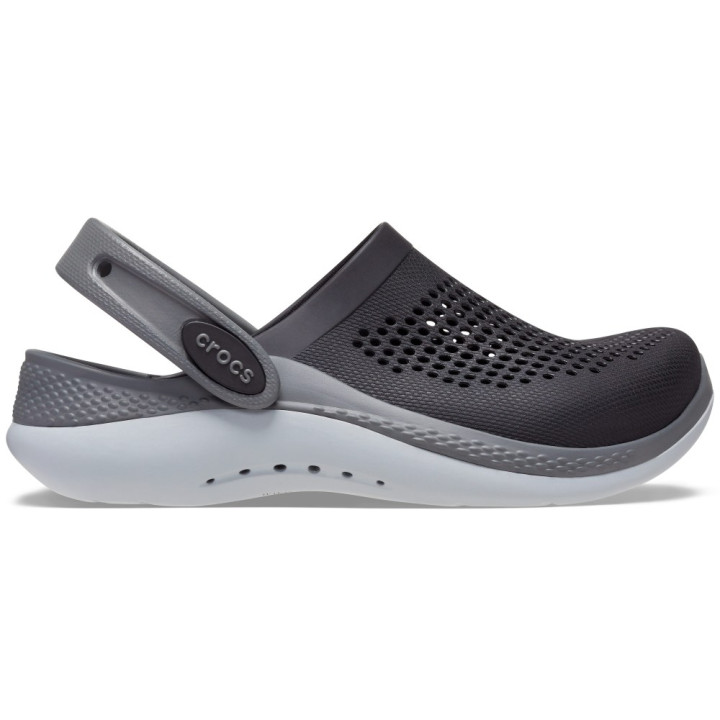CHODAKI CROCS KIDS LITERIDE 360 CLOG 206712 BLACK/SLATE GREY