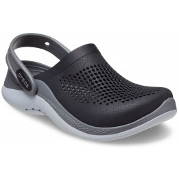 CROCS KIDS LITERIDE 360 CLOG 207021 BLACK/SLATE GREY