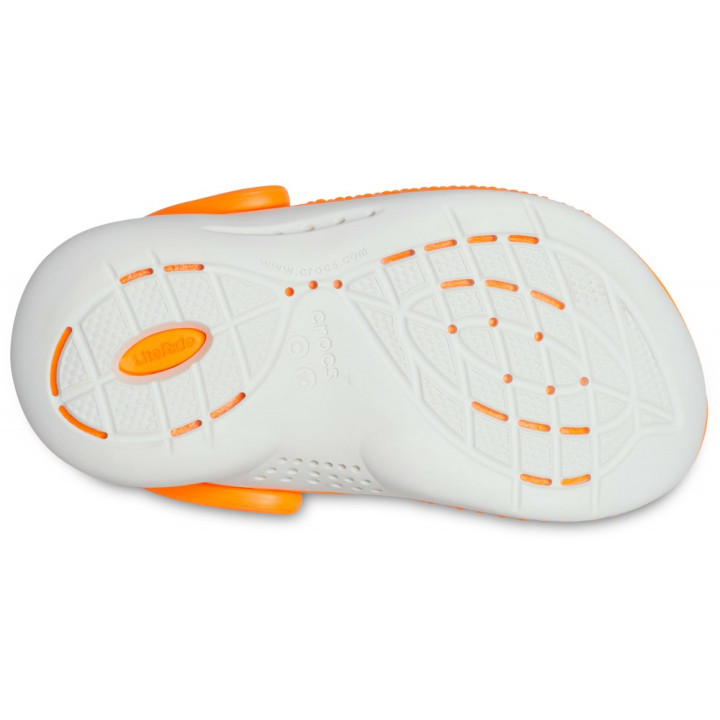 CHODAKI CROCS KIDS LITERIDE 360 CLOG 206712 TAFFY PINK/ORANGE ZING