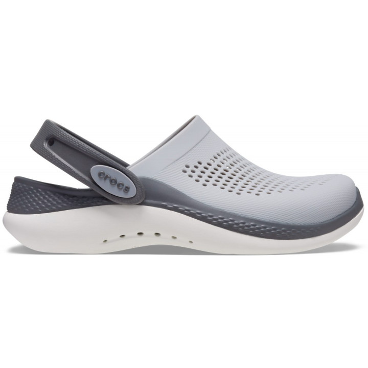 CROCS KIDS LITERIDE 360 CLOG 207021 LIGHT GREY/SLATE GREY