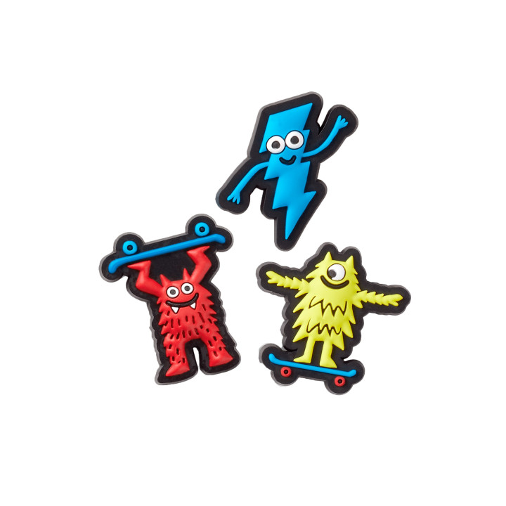 CROCS JIBBITZ™ CHARMS PRZYPINKI 10009495 MONSTERS 3-PACK