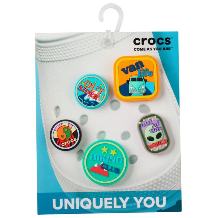 CROCS JIBBITZ™ CHARMS 10009513 ADVENTURE PATCH 5-PACK