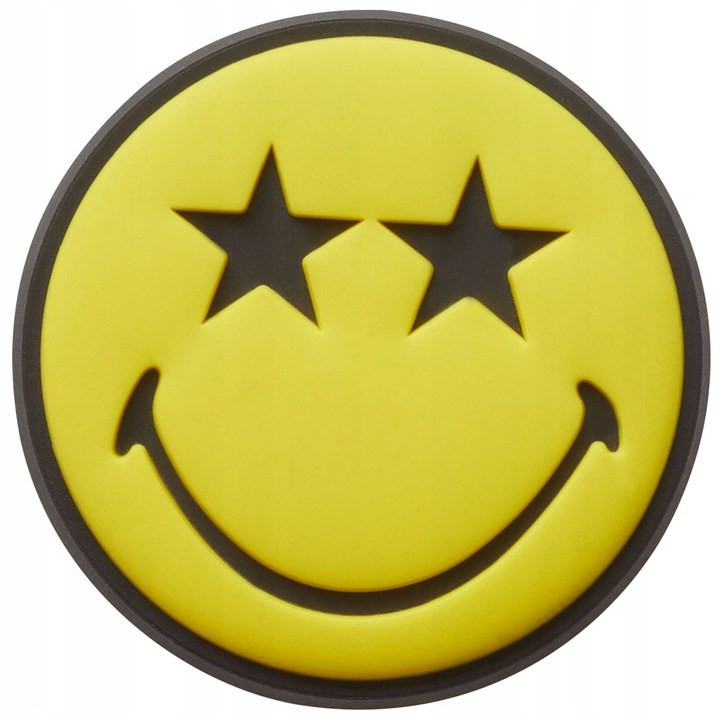 CROCS JIBBITZ™ CHARMS PRZYPINKA 10008316 SMILEY BRAND STAR EYES