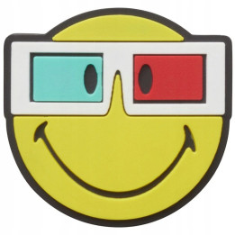 CROCS JIBBITZ™ CHARMS PRZYPINKA 10008319 SMILEY BRAND 3D GLASSES