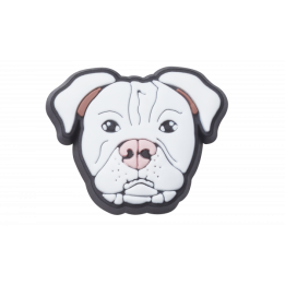 CROCS JIBBITZ™ CHARMS PRZYPINKA 10009451 WHITE PITBULL