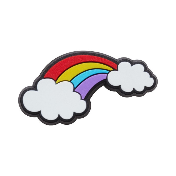 CROCS JIBBITZ™ CHARMS 10009423 RAINBOW WITH CLOUDS