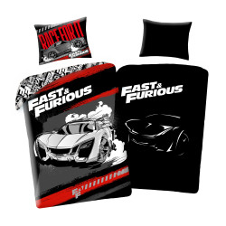 SINGLE DUVET SET FLUO 140 X 200 CM FAST & FURIOUS FF-7043GLBL