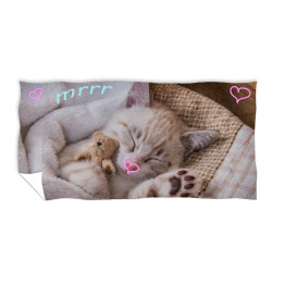 BATH TOWEL 70 X 140 CM KITTEN TNL181013-R