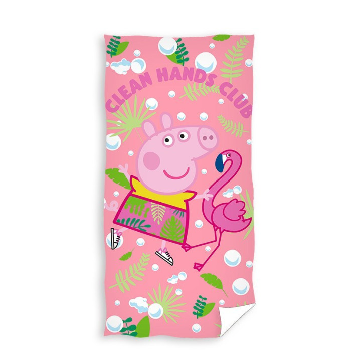 RĘCZNIK KĄPIELOWY PLAŻOWY 70 X 140 CM ŚWINKA PEPPA PP212102-R