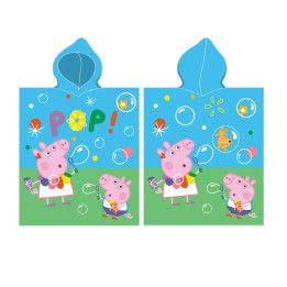 PONCHO RĘCZNIK KĄPIELOWY 55 X 110 CM ŚWINKA PEPPA PP213018-P